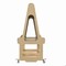 Flash Furniture Bright Beginnings Commercial Wooden Mobile Dual Sided 4 Person Art Station with Locking Caster Wheels and Bottom Shelf Storage, Natural MK-ME16621-GG - alternate 3
